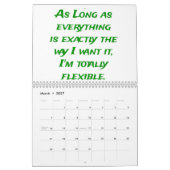 Spaß für den Job Kalender (Mär 2027)