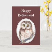 Spaß für die Ruhestandszeit mit Niedlicher Aquarel Karte (Gelbe Blume)