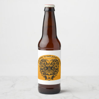 Spaß für jeden Patienten einzeln Bierflaschenetikett