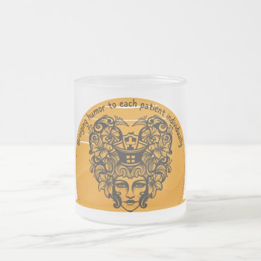 Spaß für jeden Patienten einzeln Mattglastasse (Mittel)