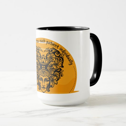 Spaß für jeden Patienten einzeln Tasse (VorderseiteRechts)