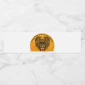 Spaß für jeden Patienten einzeln Wasserflaschenetikett (Einzelnes Label)