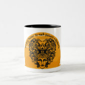 Spaß für jeden Patienten einzeln Zweifarbige Tasse (Mittel)