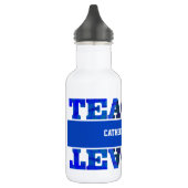 Spaß für Karierte Lehrer Trinkflasche (Links)