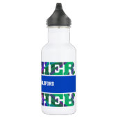 Spaß für Karierte Lehrer Trinkflasche (Rechts)