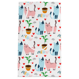 Spaß für Katzen und Mäuse mit Herz Kleine Geschenktüte