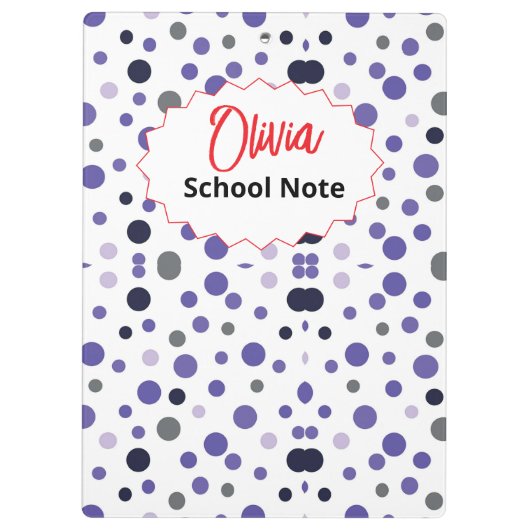 Spaß für Kinder oder Lehrer zurück zur Schulversor Klemmbrett (Rückseite)