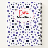 Spaß für Kinder oder Lehrer zurück zur Schulversor Notizblock (Rückseite)