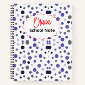 Spaß für Kinder oder Lehrer zurück zur Schulversor Notizblock (Vorderseite)