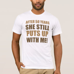 Spaß für Männer zum 50. Jahrestag T-Shirt