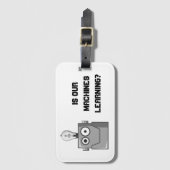 Spaß für maschinelle Lerntechnologie Gepäckanhänger (Vorderseite Vertikal)