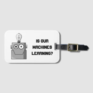 Spaß für maschinelle Lerntechnologie Gepäckanhänger