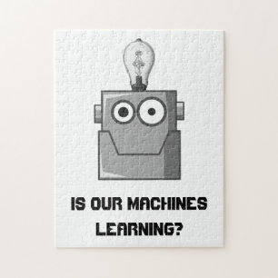 Spaß für maschinelle Lerntechnologie Puzzle