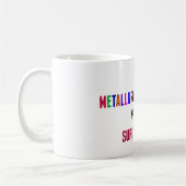 Spaß für Metallurgie Kaffeetasse (Links)