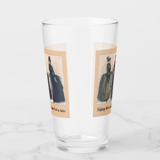 Spaß für Physio, Massagetherapeut oder Chiroprakto Glas (Rechts)