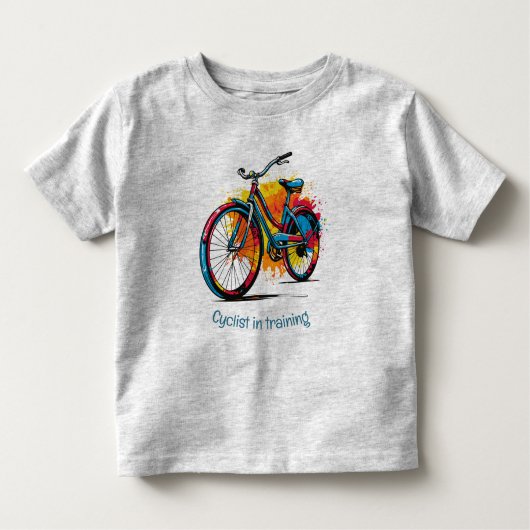 Spaß für Radfahrer beim Bike-Angebot Kleinkind T-shirt (Vorderseite)
