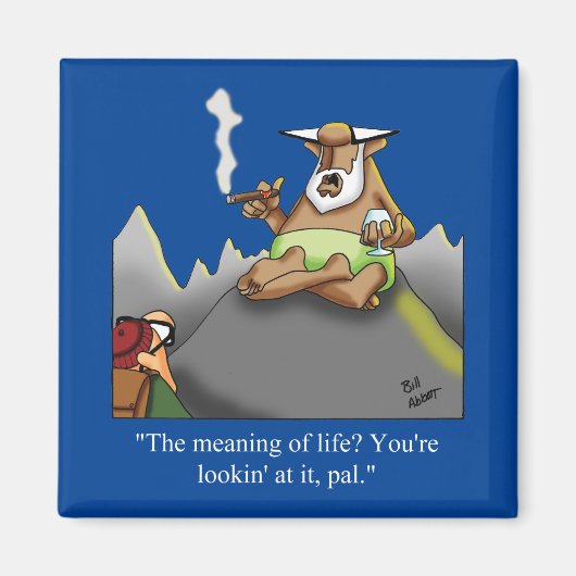 Spaß für Rentenzahlungen Magnet (Vorne)