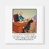 Spaß für Rentenzahlungen Magnet (Vorne)