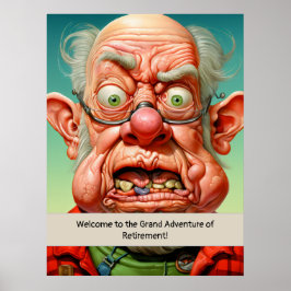 Spaß für Rentenzahlungen Meilenstein Poster