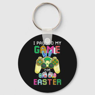 Spaß Gaming Bunny Gamer Easter Day Boys Kinder ich Schlüsselanhänger