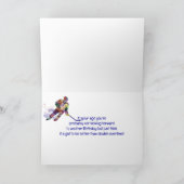 Spaß Geburtstag besser als doppelte Überstunden Ho Karte (Innenseite)