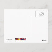 Spaß Geburtstagskarte mit zwei Krebsen Postkarte (Rückseite)