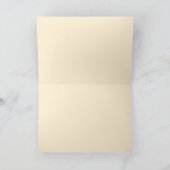 Spaß, gelber Schwanz, individuelle Inspirivity Not Karte (Innenseite)