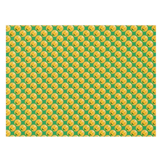 Spaß-Geld Emoji Tischdecke (Vorderseite (Horizontal))