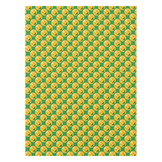 Spaß-Geld Emoji Tischdecke (Vorderseite)
