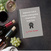 Spaß Geschenk! Gewohnter Mitarbeiter oder Freund h Notizblock