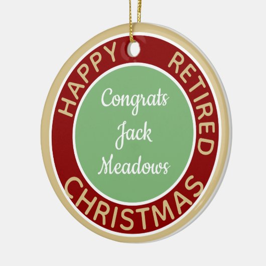 Spaß Geschenk! Happy Remüde Weihnachtsschmuck (Links)