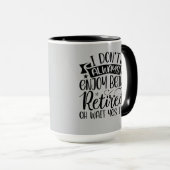 Spaß Geschenk! Retiree Coffee Tasse (VorderseiteRechts)