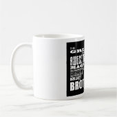 Spaß-Geschenke für Brüder: Bester Bruder Kaffeetasse (Links)