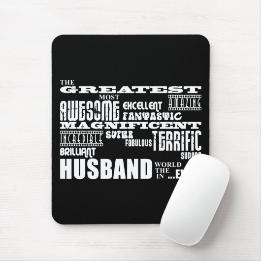 Spaß-Geschenke für Ehemänner: Bestster Ehemann Mousepad (Mit Mouse)