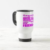 Spaß-Geschenke für Freunde: Bestster Freund Reisebecher (Vorderseite Links)