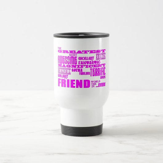 Spaß-Geschenke für Freunde: Bestster Freund Reisebecher (Mittel)