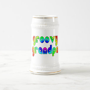 Spaß-Geschenke für Großväter: Starker Großvat Bierglas
