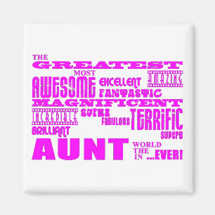 Spaß-Geschenke für Tanten: Bestste Tante Magnet