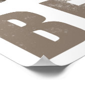 Spaß Geschenkidee Poster (Ecke)