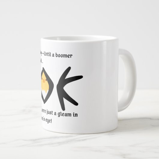 Spaß 'Gleam In Eye' Spaß Cup Tasse 20 oz Boomerang (Vorderseite Rechts)