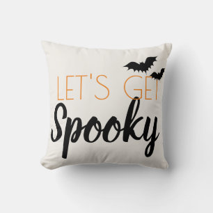 Spaß glücklich Halloween-Boot "Lasst uns Spaß mach Kissen