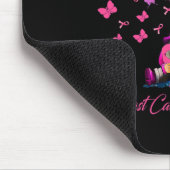Spaß Gnomes Ich bin ein Überlebender Brustkrebs-Be Mousepad (Ecke)