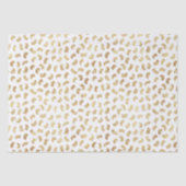 Spaß Golden Paint Schlaganfälle Seidenpapier (Vorderseite)