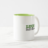 Spaß, goldene irische Tasse (VorderseiteRechts)