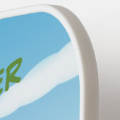 Spaß Golf Gal spielt auch Pickleball Schläger (Linke Seite)