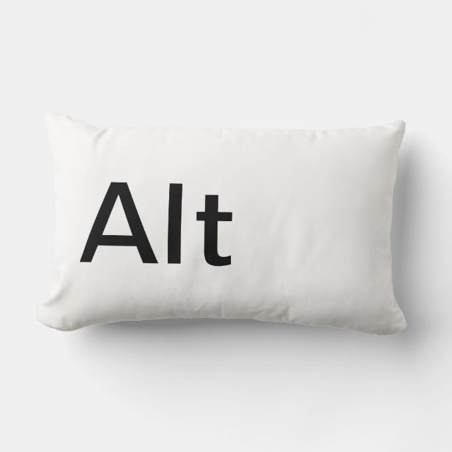 Spaß Google Apple Mac Facebook Squidoo Ebay Skype Lendenkissen (Vorderseite)