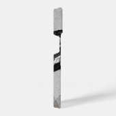 Spaß Grafisches Pferd neugierig auf dich schauend iPhone Hülle (Rechte Seite)