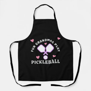 Spaß Grandmas Play Pickleball Schürze