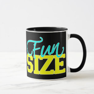 Spaß-Größe für dunkle Farben Tasse