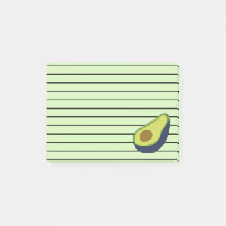 Spaß-grüne Avocado Post-it Klebezettel